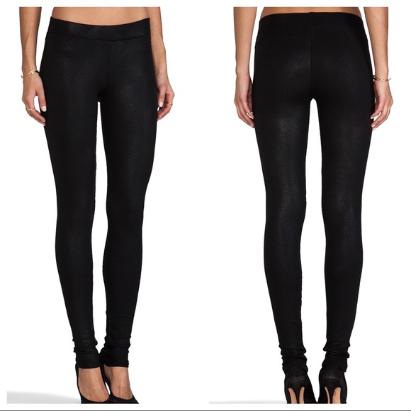 Krisa Coated Leggings (NWT) - Picture 2 of 7